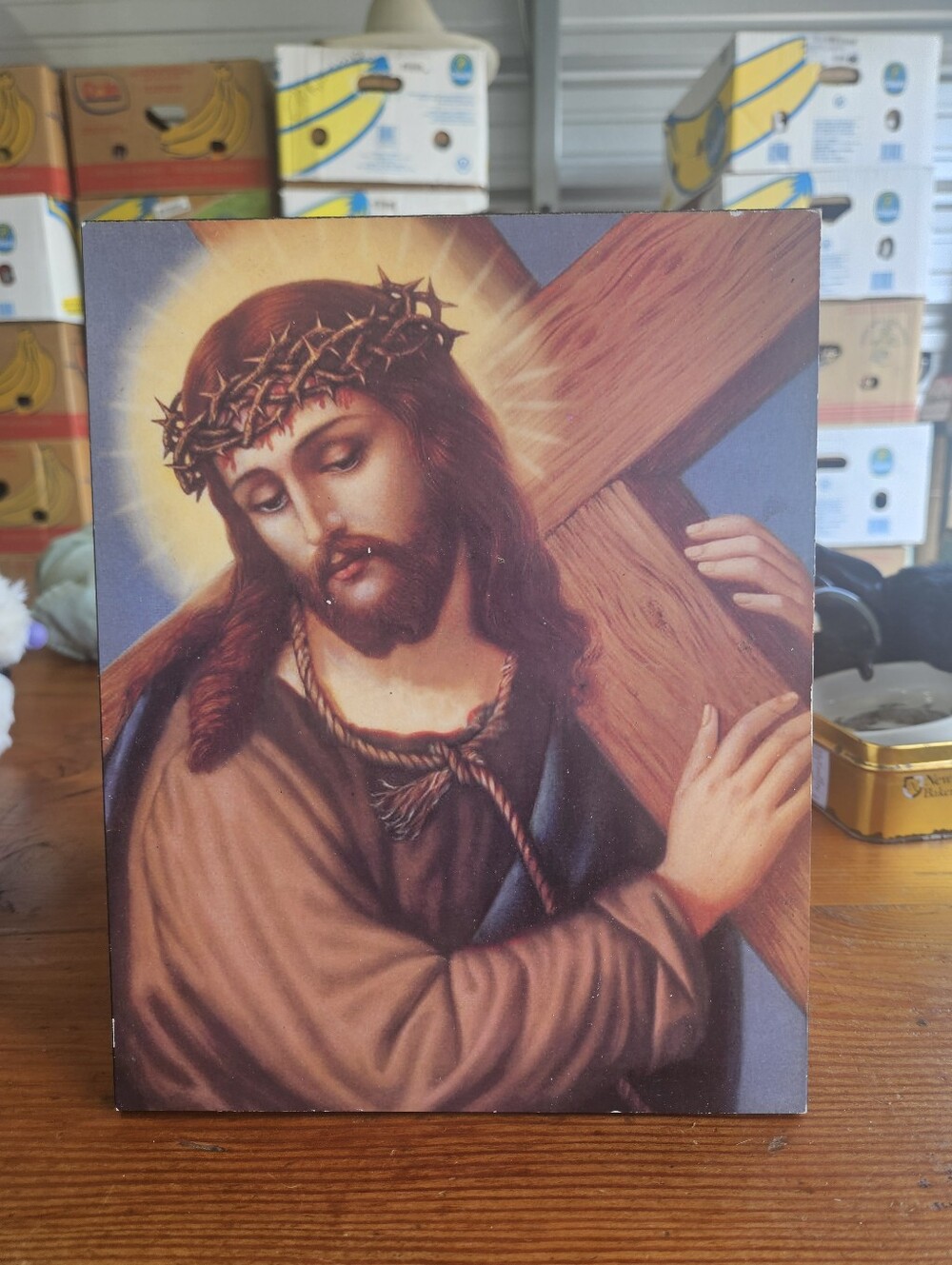 Vgt Jesus Carrying The Cross & Resurrection 2 Pics 8×10